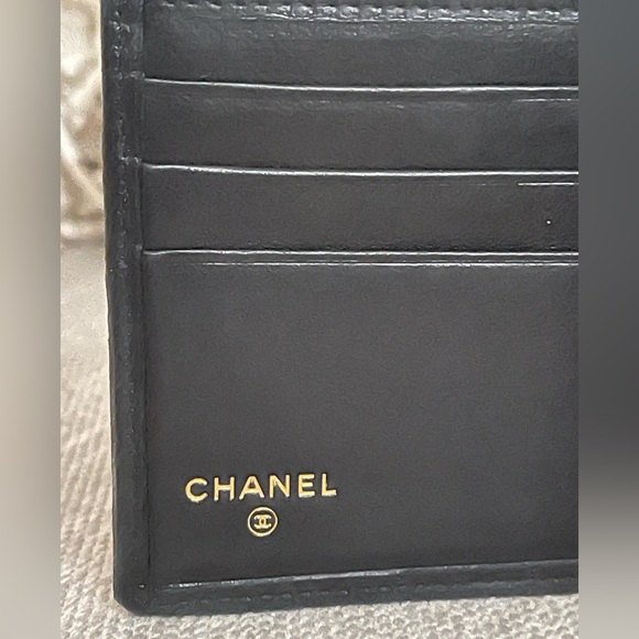 ⭐️COA⭐️CHANEL Diamond Stitch Bifold Wallet⭐️UNiSEX⭐️STUNNING⭐️💯AuThEnTiC - Picture 7 of 11